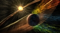 Le tempeste solari hanno &quot;eroso&quot; l&#039;atmosfera di Marte